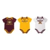 Colosseum Infant Boy's Minnesota Golden Gophers Sandcastles Onesie 3-Pack -KN Style Shop 19475227425