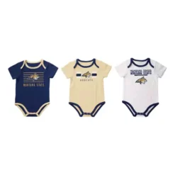 Colosseum Infant Boy's Montana State Bobcats Sandcastles Onesie 3-Pack