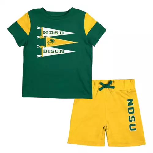 Colosseum Infant North Dakota State Bison Herman T-Shirt & Shorts Set 3 Colosseum Infant North Dakota State Bison Herman T-Shirt & Shorts Set