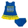 Colosseum Infant Girls' South Dakota State Jackrabbits Toons Dress & Shorts Set -KN Style Shop 19619139808