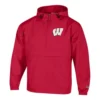 Champion Wisconsin Badgers Packable Jacket -KN Style Shop 19663571311