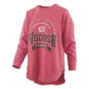 Pressbox Women's Wisconsin Badgers Captain Crewneck Sweatshirt -KN Style Shop 19664371908