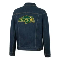 Colosseum North Dakota State Bison Denim Wrangler Jacket