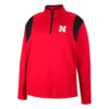 Colosseum Nebraska Cornhuskers Bubby 1/4 Zip Top -KN Style Shop 19673580686