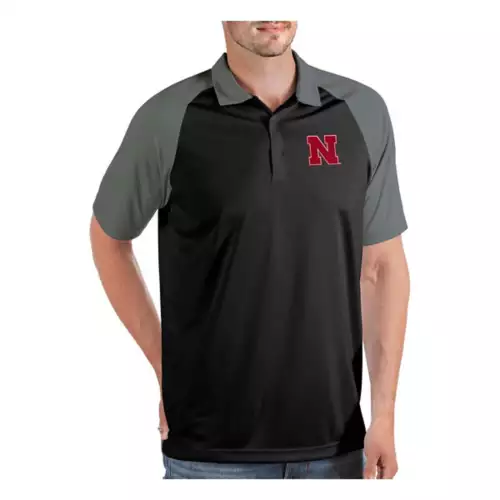 Antigua Nebraska Cornhuskers Nova Polo 3 Antigua Nebraska Cornhuskers Nova Polo