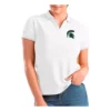 Antigua Women's Michigan State Spartans Affluent Polo -KN Style Shop 19675980892