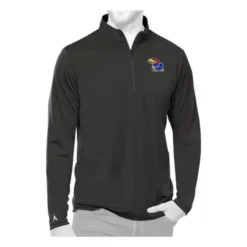 Antigua Kansas Jayhawks Tribute Rated 1/4 Zip Top