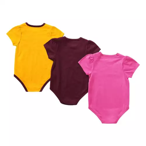 Colosseum Minnesota Golden Gophers 3pk. Formula Onsie Set 4 Colosseum Minnesota Golden Gophers 3pk. Formula Onsie Set - Image 2